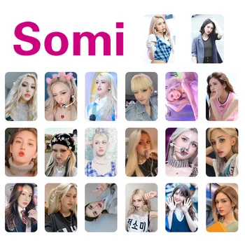 20pcs/set Kpop Somi קלפים, Photocards האלבום החדש צילום lomo כרטיס Somi גלויה עבור אוהדים מתנה Kpop קבוצת הבנות