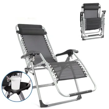 מתכוונן נייד מרובע נסיעות כסאות מרפסת גן המשרד קמפינג חוף כסאות נוח חיצונית ים קל משקל מתקפל לכורסא