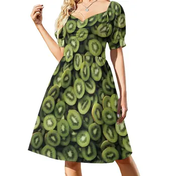 קיווי שמלת קוקטייל שמלות קיץ חצאית שמלות קיץ