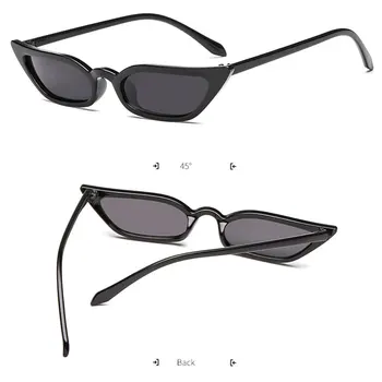 2022 אופנה משקפי שמש נשים וינטאג ' עין חתול משקפי שמש מסגרת קטנה רטרו, משקפי שמש הגנת UV400 משקפי שמש רכיבה על אופניים