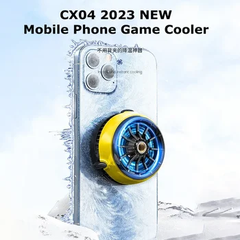 CX04 התזכיר טלפון נייד מוליכים למחצה רדיאטור מסוג-c מגנטי מאוורר קירור להזרמה בשידור PUBG משחק מגניב לאייפון אנדרואיד