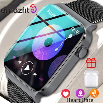 2023 חדש Amazfit Smarwatch לגברים לחץ דם קצב הלב ספורט מצבי שעונים עבור Huawei Xiaomi אפל שעון חכם על נשים.