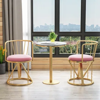בסגנון מודרני, כיסאות בר יוקרתי מתכת, כסאות בר עיצוב חדר האוכל בבית Sillas פארא Comedor ריהוט קישוט