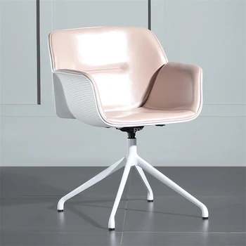נורדי אור יוקרה כסאות משרדיים פשוטים הפרט המבטא לימוד מחשב כסא מסתובב כורסא מודרנית יחיד המשחקים הכיסא