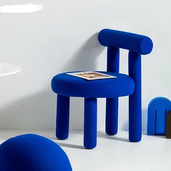 נורדי מעצב יצירתי האוכל כיסא איפור הכיסא קפה כיסא להתלבש צואה יוקרה, ריהוט מודרני המלון פנאי הכיסא