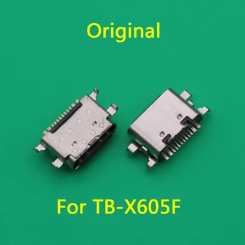 5PCS המקורי USB לטעינה בנמל העגינה Plug עבור Lenovo Tab M10 TB-X605 X605F X605L X605M X705L X705N X703F מחבר המטען