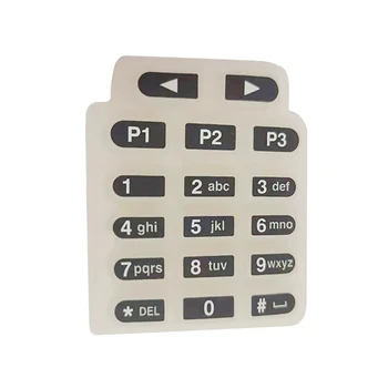 1Pc מספר מפתחות כפתור החלפת מקלדת עבור Motorola CP1660 CP1608 CP1600 ווקי-טוקי אביזרים תיקון חלק