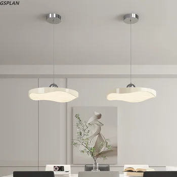 חדש 2023 Led מודרנית נברשת תלייה מנורות חדר האוכל המטבח, הסלון למסעדה צבעוני התקרה תליון מנורה בחדר השינה