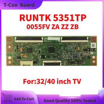 מקורי חדש RUNTK 5351TP ZA ZZ ידיעות אחרונות לוגיים 0055FV ZA ZZ ידיעות אחרונות T-CON לוח 32 אינץ ' 40 אינץ טלוויזיה לוגיים
