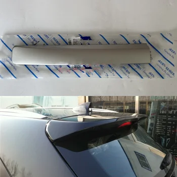 Wooeight 1Pc שחור / כסף גג המכונית תא מטען שומר כיסוי מעטפת הקדמי האחורי כובע מגן מתאים יונדאי IX25 2014-2019