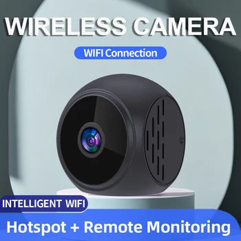 מיני מצלמה WIFI אבטחה והגנה חיישן מצלמת וידאו 1080P צג מצלמת אבטחה מעקב סודי מקליט וידאו