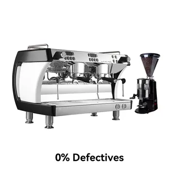 0% בשכל Profesional איטלקי E61 2 קבוצה חצי-אוטומטי מסחרי מכונת קפה, מכונת אספרסו עם חלב לקפוצ ' ינטור