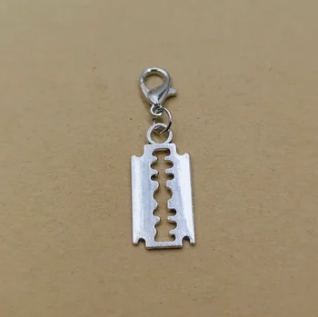 סיטונאי 30pcs גילוח לובסטר אבזם קליפ קסמי סגסוגת תכשיטים עושים DIY תכשיטים ממצאים