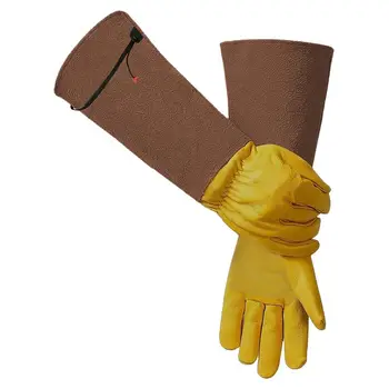 רוז גיזום כפפות ת ' ורן הוכחה כפפות לשמור על מיומנות מוטורית עדינה משימות כפפות עבודה נשים מגן על הידיים והזרועות