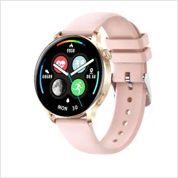 AK37 Bluetooth שעון חכם גברים, נשים, לחץ דם קצב לב צג ספורט Smartwatch Tracker תזכורת ניטור שינה