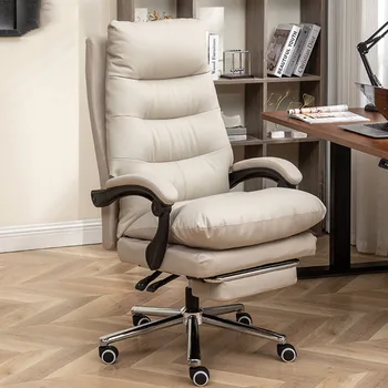 יוקרה מבטא כיסא משרדי כורסת מתגלגל Nordic Lounge קומה הכיסא במשרד Lazyboy Silla De Oficina ריהוט חדר שינה HDH