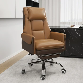 מחקר הישיבות המסתובב ארגונומי כיסא משרדי כורסת קריאה מודרנית הכיסא במשרד המשחקים Bureaustoel ריהוט הבית YQ50OC