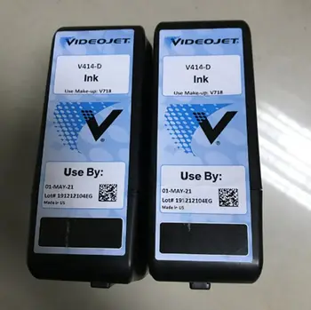Videojet V414-D אדום דיו עבור מדפסת הזרקת דיו רציפה