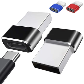 סוג C זכר USB 3.0 הנשים Micro USB, 3.5 mm Audio Converter מתאם עבור MacBook סמארטפונים Xiaomi Huawei מחשב נייד