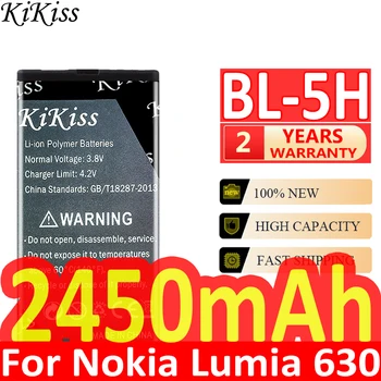 עבור Nokia Lumia 630 38 635 636 Lumia630 RM-977 RM-978 BL5H BL 5H הנייד הסוללה של טלפון BL-5H 2450mAh
