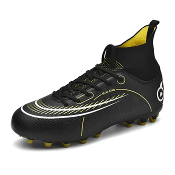כדורגל נעלי גברים נעל גבוהה מקצועית נעלי כדורגל באיכות גבוהה סוליות כדורגל חיצוני אימונים נעלי ספורט נעליים 2023 חדש