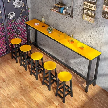 קפה מועדון לילה בר שולחן האוכל קוקטייל קיר משקה תפוזים דלפק שולחן עיצוב המטבח Muebles De Cocina טרקלין רהיטים