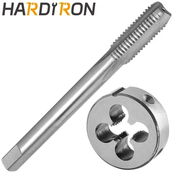 Hardiron M7.5 X 0.5 ברז סט למות ביד ימין, M7.5 x 0.5 מכונת חוט הקש & סיבוב למות