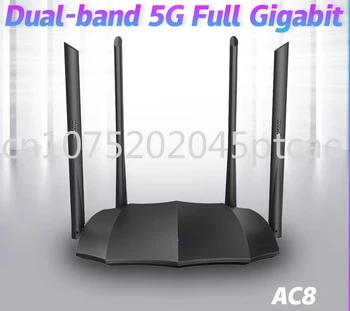 Ac8 Gigabit נתב העולמי גרסה אנגלית Gigabit Ipv6 AC1200 כפול אלחוטי מלא 5g Ethernet WiFi רשת Lan