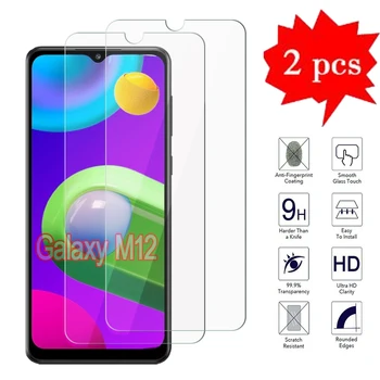2-1 יח ' עבור Samsung Galaxy M12 SM-M115F M115M זכוכית קדמי טלפון סרט מגן מסך כיסוי עבור Samsung M12 מ 12 זכוכית מחוסמת