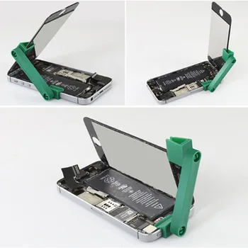 2 x אוניברסלי תיקון טלפון מחזיק מעמד עבור iPhone נייד מסך LCD לחיזוק מתקן מלחציים קליפ עבור iPad Rotatable כלי