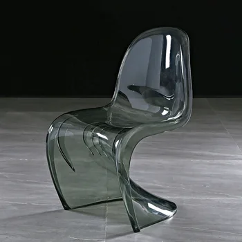 תוספות Pandong כיסא פלסטיק פנאי כיסא האוכל הכיסא S סוג כסא פלסטיק מעצב אופנה האוכל הכיסא 2022